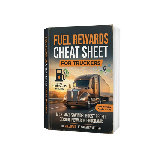 Fuel Rewards Cheat Sheet For Truckers E-Book