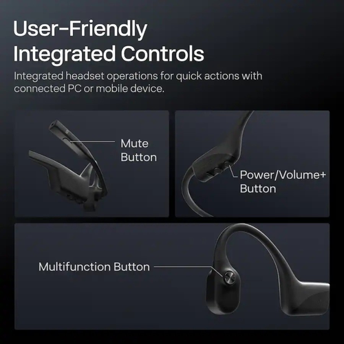 *Old Model* Bone Conduction Headset With Mic (CLEARANCE)